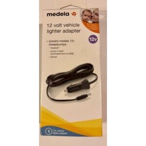 MEDELA CAR CHARGER VEHICLE LIGHTER POWER ADAPTER 12V Portable 12 V Freestyle